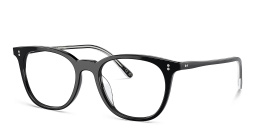 OLIVER PEOPLES Josianne Unisex Pillow Eyeglasses in Black – Product Photo 2