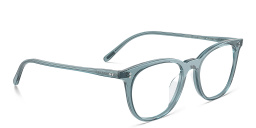 Shop OLIVER PEOPLES Josianne Unisex Pillow Eyeglasses in Washed Teal online.