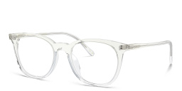 Shop OLIVER PEOPLES Josianne Unisex Pillow Eyeglasses in Buff/Crystal Gradient online.