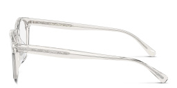 Shop OLIVER PEOPLES Kisho Unisex Pillow Eyeglasses in Gravel online.