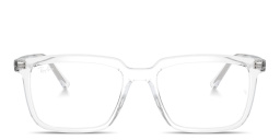 Ray-Ban Alain Optics Unisex Rectangle Eyeglasses in Transparent – Product Photo 1