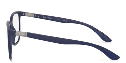 Shop Ray-Ban Optics Unisex Irregular Eyeglasses in Sand Blue online.