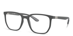 Shop Ray-Ban Optics Unisex Irregular Eyeglasses in Sand Grey online.