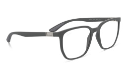 Shop Ray-Ban Optics Unisex Irregular Eyeglasses in Sand Grey online.