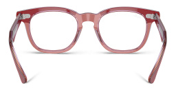 Shop Ray-Ban Junior Optics Kids Square Eyeglasses in Top Red & Orange & Light Purple online.