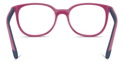 Shop Ray-Ban Junior Lilo & Stitch Kids Panthos Eyeglasses in Blue online.