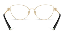 نظارات طبية كات آي بشعار T من تيفاني أند كو بلون ذهبي فاتح - صورة المنتج 4