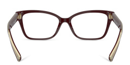 تسوق نظارات طبية تي ترو طراز بترفلاى تيفاني أند كو بلون خمري أونلاين.