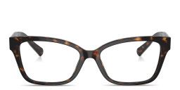 Shop TIFFANY T True Butterfly Eyeglasses in Havana online.