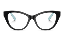 Shop TIFFANY Return To Tiffany Cat-Eye Eyeglasses in Black online.