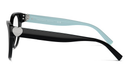 Shop TIFFANY Return To Tiffany Cat-Eye Eyeglasses in Black online.