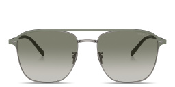 GIORGIO ARMANI Logo Square Sunglasses in Gunmetal – Product Photo 1