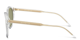 تسوق نظارات شمسية طراز بانتوس بشعار العلامة جورجو أرماني بلون شفاف أونلاين.