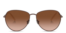 Shop BRUNELLO CUCINELLI Timeless Reflections Aviator Sunglasses in Brown online.