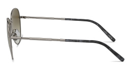 Shop BRUNELLO CUCINELLI Timeless Reflections Aviator Sunglasses in Grey online.