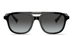 Shop BRUNELLO CUCINELLI Sartorial Sunset Aviator Sunglasses in Gunmetal online.