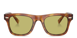 Shop BRUNELLO CUCINELLI Mr. Brunello Unisex Square Sunglasses in Havana online.