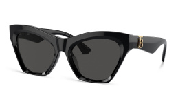 BURBERRY TB Motif Cat-Eye Sunglasses in Black – Product Photo 2