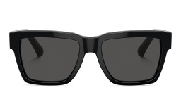 Dolce & Gabbana Logo Square Sunglasses in Black – Product Photo 1