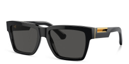 Dolce & Gabbana Logo Square Sunglasses in Black – Product Photo 2