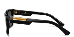 Dolce & Gabbana Logo Square Sunglasses in Black – Product Photo 3
