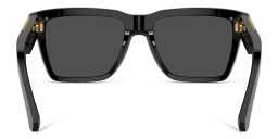 Dolce & Gabbana Logo Square Sunglasses in Black – Product Photo 4