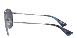 تسوق نظارات شمسية أفياتور بشعار العلامة دولتشي آند غابانا بلون رصاصي أونلاين.