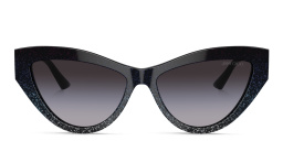 JIMMY CHOO JC Motif Cat-Eye Sunglasses in Black – Product Photo 1