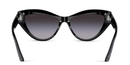 JIMMY CHOO JC Motif Cat-Eye Sunglasses in Black – Product Photo 4