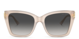 تسوق نظارات شمسية مربّعة بشعار JC جيمي تشو بلون زهري أونلاين.