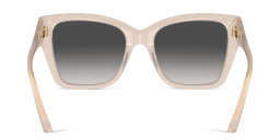 Shop JIMMY CHOO JC Motif Square Sunglasses in Pink online.
