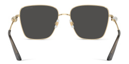 JIMMY CHOO Pearl-Embellished Square Sunglasses in Gold – Product Photo 4