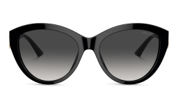 Shop JIMMY CHOO JC Motif Round Sunglasses in Black online.