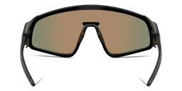 Shop Oakley Latch Panel Unisex Rectangle Sunglasses in Black online.