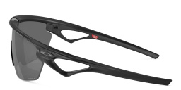 Shop Oakley Sphaera Unisex Half-Rim Mask Sunglasses in Black online.