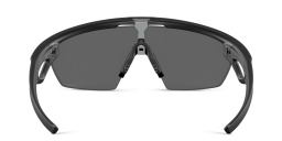 Shop Oakley Sphaera Unisex Half-Rim Mask Sunglasses in Black online.