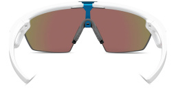 Shop Oakley Sphaera Unisex Half-Rim Mask Sunglasses in White online.