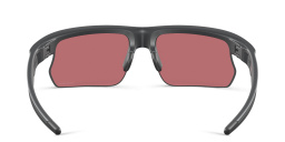 تسوق نظارات شمسية بيسفاييرا بإطار نصفي مستطيل واسع للجنسين اوكلي بلون أسود أونلاين.