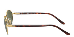 Shop PERSOL Ida Unisex Oval Sunglasses in Gold online.