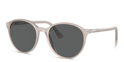 Shop PERSOL Unisex Panthos Sunglasses in Opal Grey online.