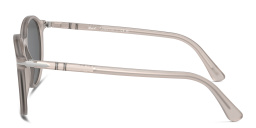 Shop PERSOL Unisex Panthos Sunglasses in Opal Grey online.