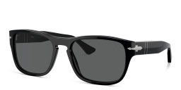 PERSOL Unisex Pillow Sunglasses in Black – Product Photo 2