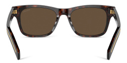 PRADA Logo Rectangle Sunglasses in Tortoise – Product Photo 4