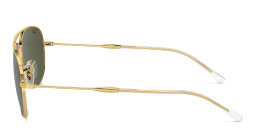 Ray-Ban Bain Bridge Unisex Pilot Sunglasses in Gold – Product Photo 3