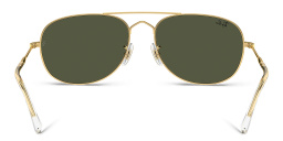 Ray-Ban Bain Bridge Unisex Pilot Sunglasses in Gold – Product Photo 4