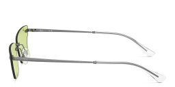 نظارات شمسية إي أن أيتش غير منتظمة بدون إطار للجنسين من راي بان بلون رصاصي - صورة المنتج 3