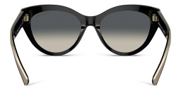 نظارات شمسية تي ترو طراز كات آي من تيفاني أند كو بلون أسود - صورة المنتج 4