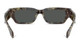 VERSACE Medusa Rectangle Sunglasses in Havana – Product Photo 4