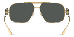 VERSACE Medusa Irregular Sunglasses in Gold – Product Photo 4