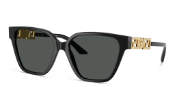 VERSACE Medusa Butterfly Sunglasses in Black – Product Photo 2